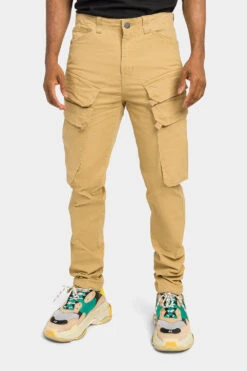 Dual Pocket Cargo Pants -Victorious DL1394 KHK 1