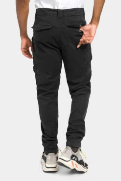 Prewashed Cargo Pants -Victorious DL1402 BLK 3