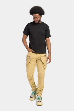 Prewashed Cargo Pants -Victorious DL1402 KHK 5