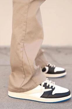 Men's Basic Essential Flared Jeans -Victorious DL1463 KHK 6