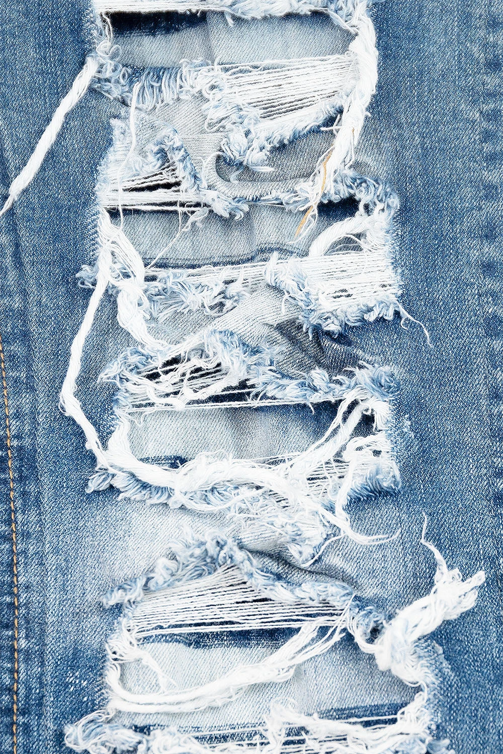 Men's Stacked Fit Distressed Denim Jeans 11 Men's Stacked Fit Distressed Denim Jeans - Image 9