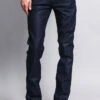 Men's Skinny Fit Raw Denim Jeans (Indigo) 2 Men's Skinny Fit Raw Denim Jeans (Indigo) -Victorious DL936 IND 1