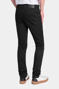 Men's Essential Skinny Fit Colored Jeans (Black) -Victorious DL937 BLK 3