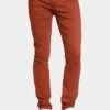 Men's Essential Skinny Fit Colored Jeans (Burnt Orange) -Victorious DL937 BOR 1