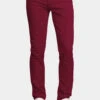 Men's Essential Skinny Fit Colored Jeans (Burgundy) -Victorious DL937 BRG 1