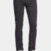 Men's Essential Skinny Fit Colored Jeans (Charcoal)