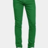 Men's Essential Skinny Fit Colored Jeans (Kelly Green)
