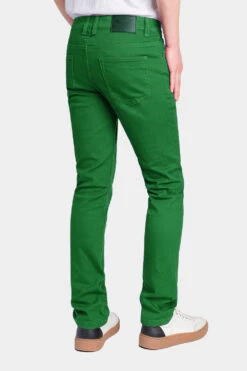 Men's Essential Skinny Fit Colored Jeans (Kelly Green) -Victorious DL937 KGN 3