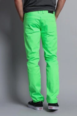 Men's Essential Skinny Fit Colored Jeans (Neon Green) -Victorious DL937 NGN 3 40fd3191 f0d0 415c a953 b880a1710e69