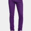 Men's Essential Skinny Fit Colored Jeans (Purple) -Victorious DL937 PUR 1