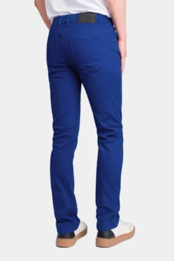 Men's Essential Skinny Fit Colored Jeans (Royal Blue) -Victorious DL937 RBL 3