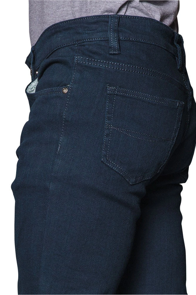 Men's Essential Skinny Fit Colored Jeans (Teal) 9 Men's Essential Skinny Fit Colored Jeans (Teal) - Image 7