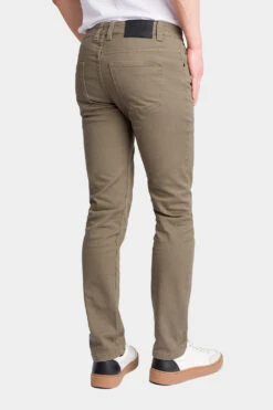 Men's Essential Skinny Fit Colored Jeans (Taupe) -Victorious DL937 TPE 3