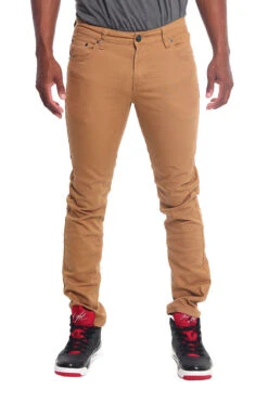Men's Essential Skinny Fit Colored Jeans (Wheat) -Victorious DL937 WHE 1 d7878e29 e539 4df6 8266 40a618b19c29