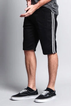 Men's Shorts With Stripes