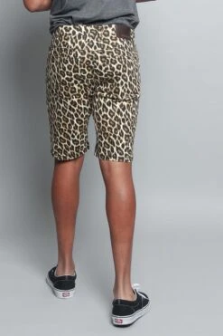 Leopard Print Shorts -Victorious DS2044 GLD 3