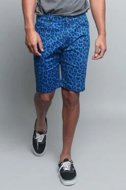Leopard Print Shorts -Victorious DS2044 RBL 1