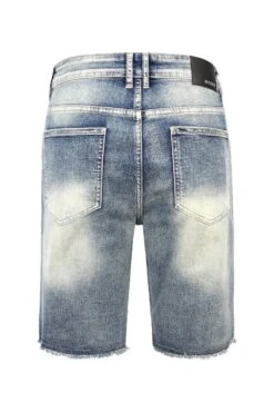 Men's Distressed Washed Out Denim Shorts -Victorious DS2082 SNH 6