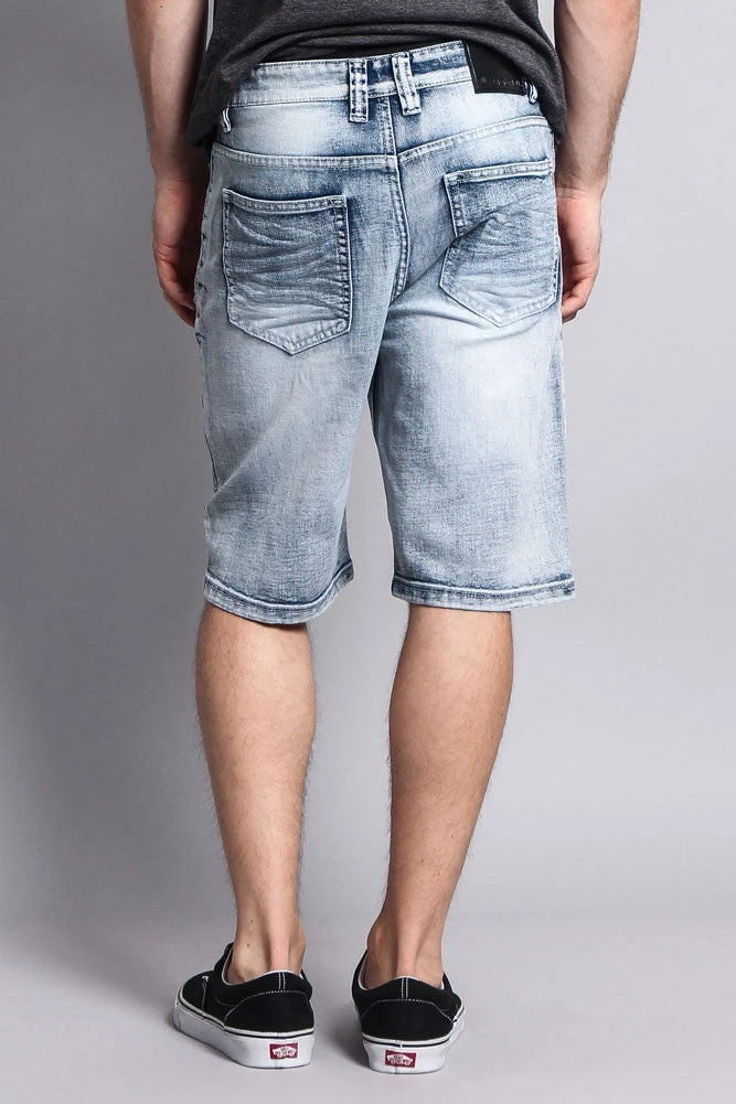 Patch Denim Shorts 9 Patch Denim Shorts - Image 8