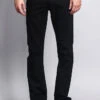 Men's Slim Fit Colored Jeans (Black) -Victorious GS21 BLK 4