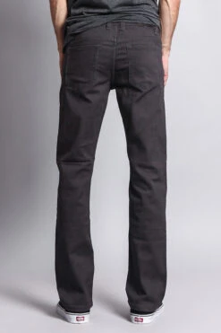 Men's Slim Fit Colored Jeans (Charcoal) 9 Men's Slim Fit Colored Jeans (Charcoal) -Victorious GS21 CHC 3