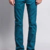 Men's Slim Fit Colored Jeans (Devil Blue) -Victorious GS21 DVB 1