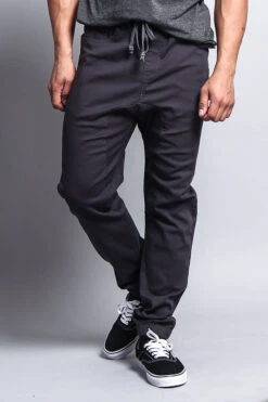Men's Jogger Twill Pants (Charcoal) -Victorious JG804 CHC 5 0a785948 8ddd 4542 be61 4c462b820277