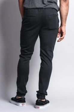 Men's Slant-Pocket Skinny Joggers -Victorious JG876 CHC 3