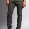Men's Slant-Pocket Skinny Joggers -Victorious JG876 OLV 1