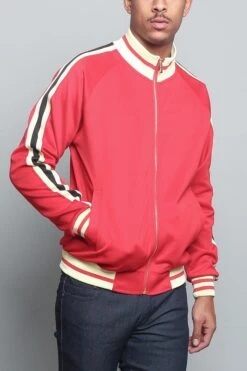 G Track Jacket -Victorious JK5014 RED 4