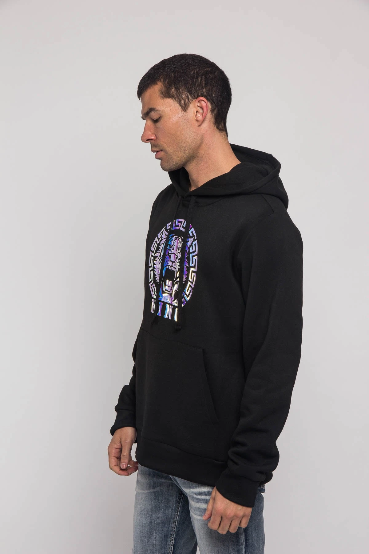 Iridescent Tiger Hoodie 4 Iridescent Tiger Hoodie - Image 2