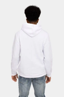Drip Fleece Pullover Hoodie 28 Drip Fleece Pullover Hoodie -Victorious JK5042 WHT 4