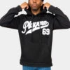 Playerz 69 Chenille Patch Fleece Sweater -Victorious JK5050 BLK 1