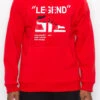 Legend Pixel Shoe Fleece Hoodie -Victorious JK5054 RED 1