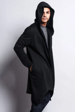 Long Length Drape Cape Cardigan Hoodie -Victorious JK701 9