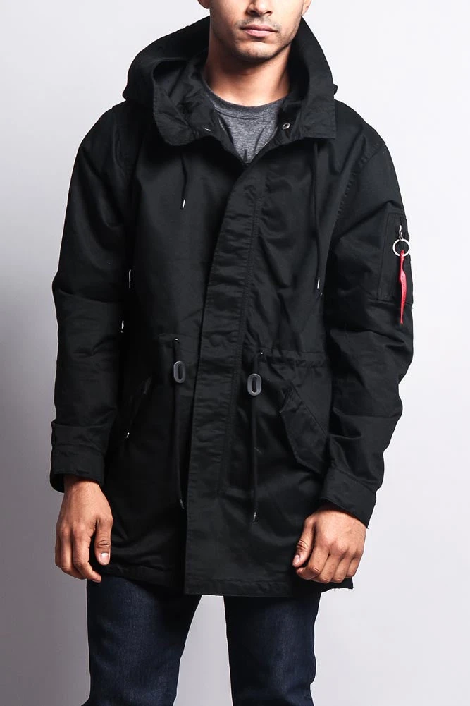 MA-1 Bomber Style Anorak Jacket 4 MA-1 Bomber Style Anorak Jacket - Image 2