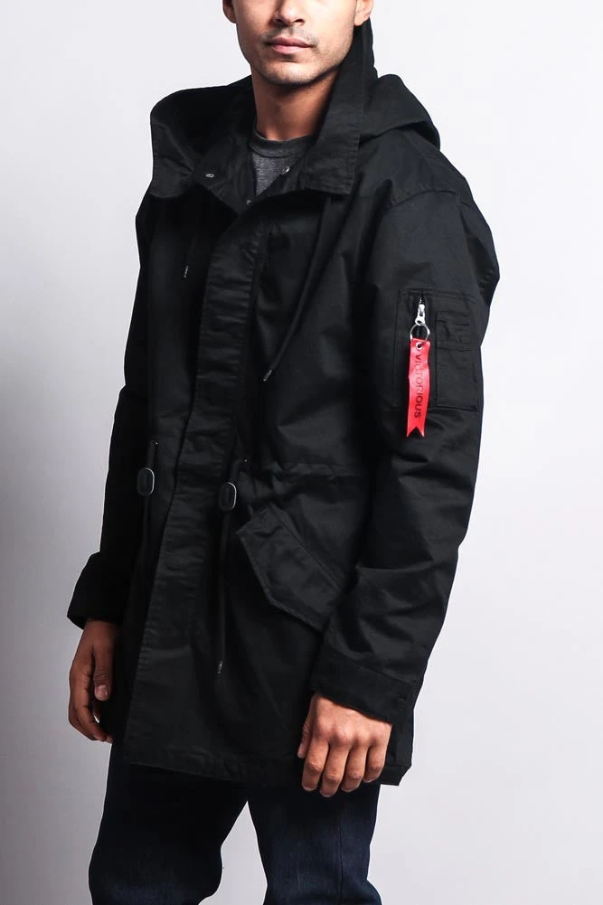 MA-1 Bomber Style Anorak Jacket 5 MA-1 Bomber Style Anorak Jacket - Image 3