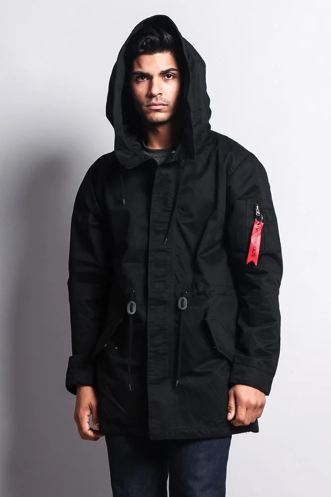 MA-1 Bomber Style Anorak Jacket 7 MA-1 Bomber Style Anorak Jacket - Image 5