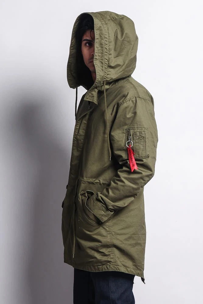 MA-1 Bomber Style Anorak Jacket 14 MA-1 Bomber Style Anorak Jacket - Image 12