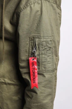 MA-1 Bomber Style Anorak Jacket 29 MA-1 Bomber Style Anorak Jacket -Victorious JK715 OLV 7