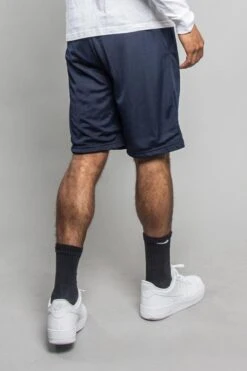 Basic Mesh Basketball Shorts -Victorious JS01 NVY 3