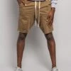 Dropped Crotch Sweat Shorts 1 Dropped Crotch Sweat Shorts -Victorious JS15 OLV 1