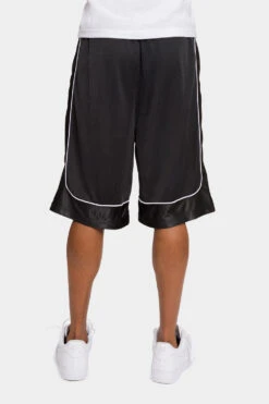 Classic Mesh Basketball Shorts -Victorious JS91 BLK 3