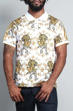 Lux Tiger Polo -Victorious PQ7301 WGD 5