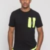 3D Buckled Pocket T-Shirt -Victorious SF9021 BLM 1