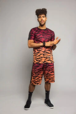 Dip Dye Gradient Tiger Set -Victorious ST400 RED 4