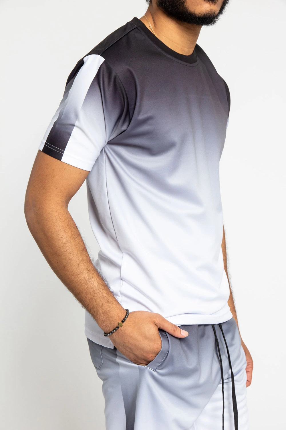 Gradient Ombre T-Shirt And Shorts Set 9 Gradient Ombre T-Shirt And Shorts Set - Image 7