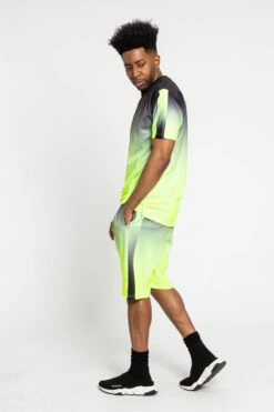 Gradient Ombre T-Shirt And Shorts Set 25 Gradient Ombre T-Shirt And Shorts Set -Victorious ST402 NYL 2