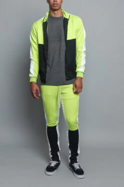 Tri-Colored Track Suit Set -Victorious ST5010 523 FZN 5