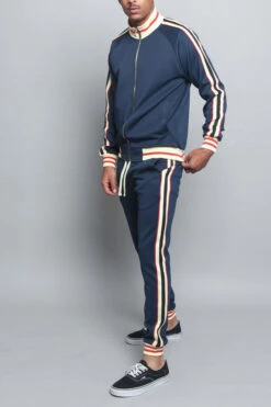 G Track Suit Set -Victorious ST5014 577 NVY 2